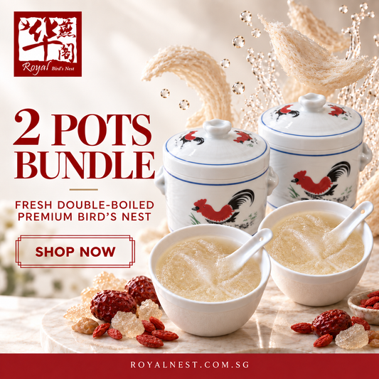 Premium Fresh Bird’s Nest 2-Pot Bundle